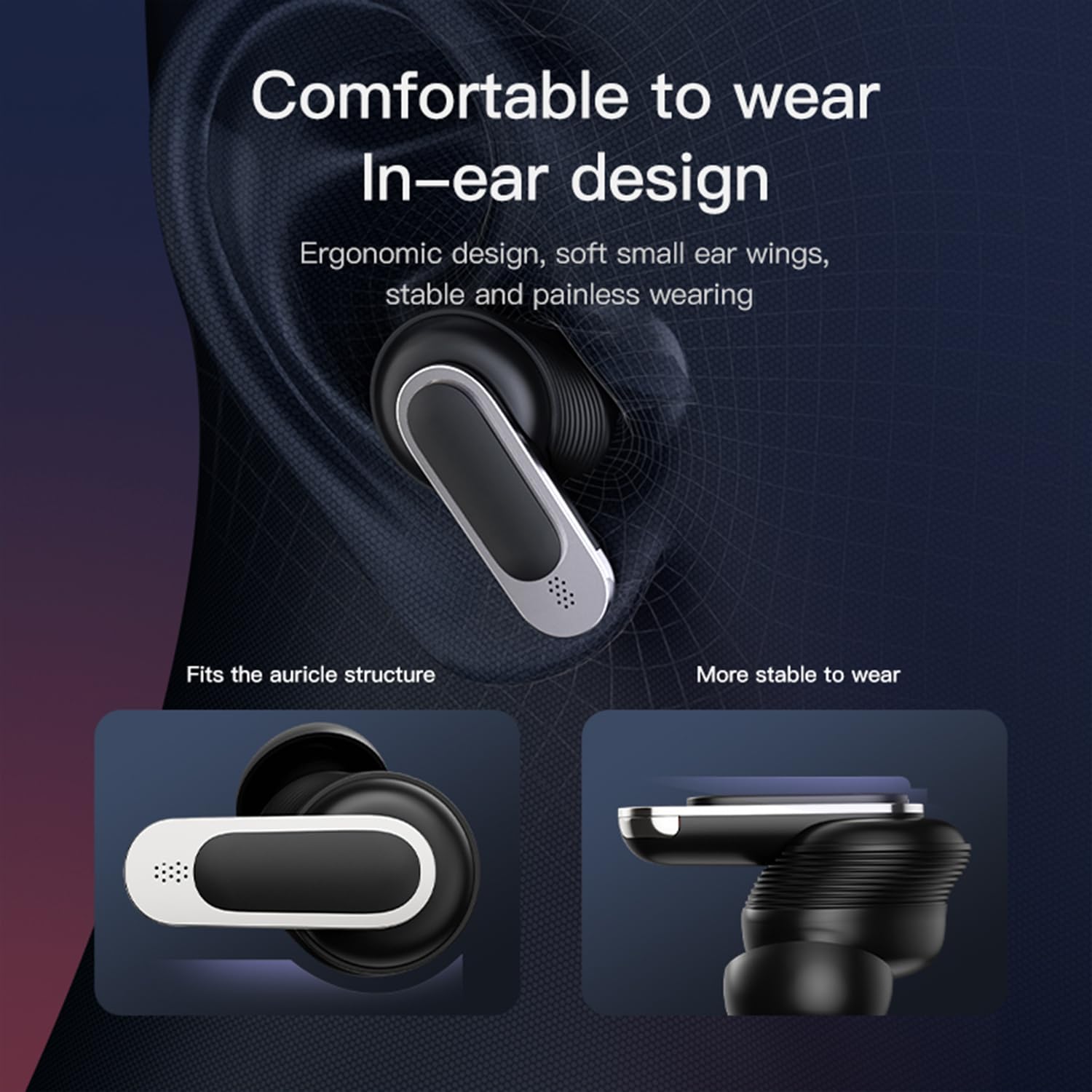 Airbuds 2Pro + True Wireless in Ear Earbuds with Mic , Fast Charging, IPX 4.0 Sweat Proof, BT v5.3